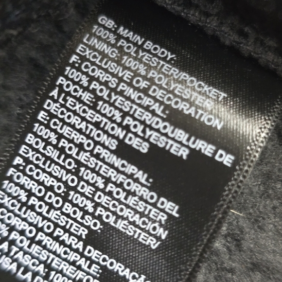 The North Face Navy Black Full-Zip Pullover Fleece Jacket Men’s (XL) Outdoors - Picture 7 of 7